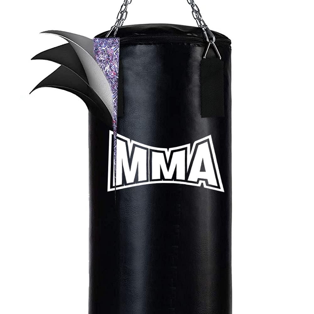 Sac de Boxe Équipement de Formation de Crochet de Sac de Frappe avec Le remplisseur Lourd rempli respectueux de l'environnement [137]