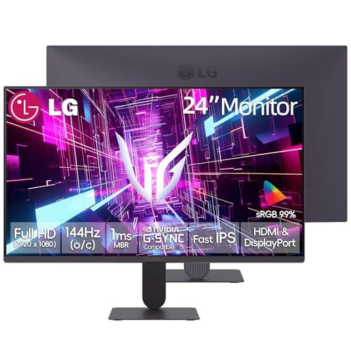 LG 24 Inch Ultragear 144Hz IPS