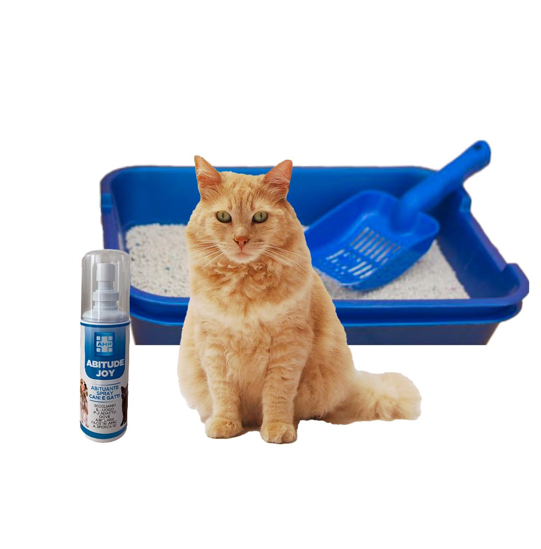 Generico Abitudine Joy - Spray Addestrante, abituante per Cani e Gatti - Sicuro e Efficace