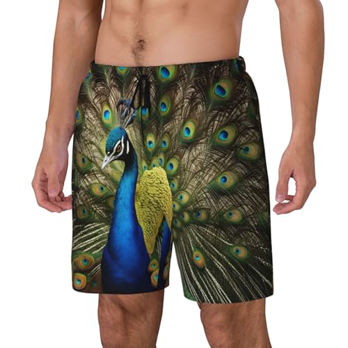 Short de bain décontracté homme pour la plage avec doublure intégrée