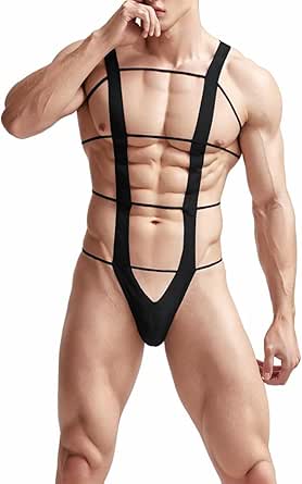Disfraz Borat Mankini Smiffy's Para Hombre - Talla única, Inspirado En La Película, Para Fiestas