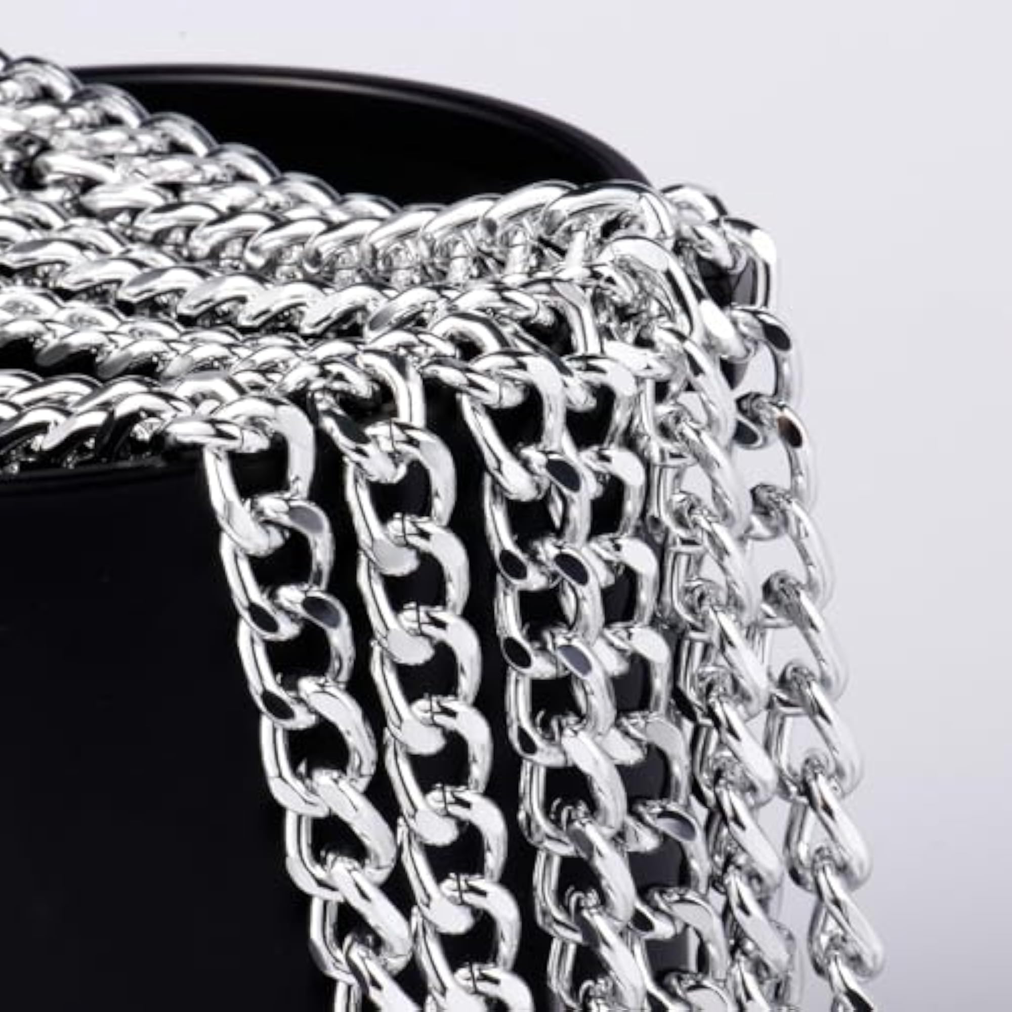 33 Feet Large Aluminium Curb Cuban Chains