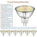 EACLL Bombillas LED GU5.3 4000K Blanco Neutro 5W Fuente de Luz 500...