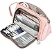 Produktbild YOTINO Große Kapazität Federmäppchen Rosa, Federtaschen für Mädchen Die Schule, Pink Mäppchen Mädchen Teenager, Federmäppchen mit Reißverschluss School Student, Beutel Mäppchen Bleistift