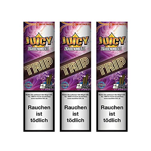 �y3�Z�b�g�z JUICY JAY'S BLUNT �W���[�V�[ �u�����g �y�[�p�[ 2������×3�p�b�N - TRIP