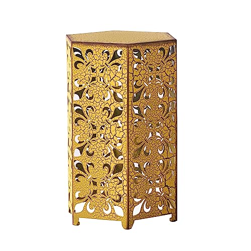 Christopher Knight Home Parrish Iron Accent Tables, 2-Pcs Set, Antique Yellow #TOP5