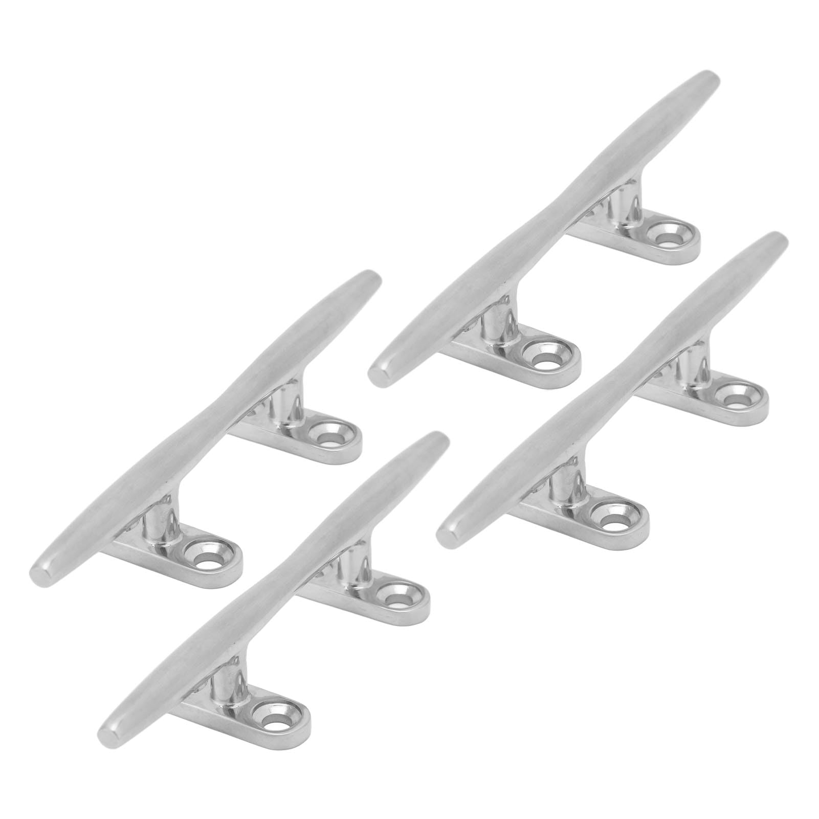 Hardware Marino Bitte per Pontile in Acciaio Inossidabile 6in 316 per Barche Yacht Moo Rope Tie N Anchor Bitte con Base Cava Set di 4
