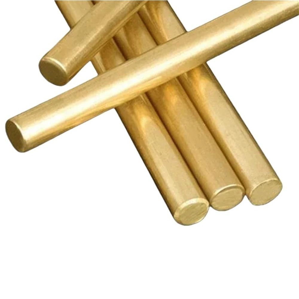Barra solida in ottone H62 da 1 pezz0, barra rotonda saldabile for macchinari, diametro 30-60 mm, for utensili da taglio fai da te(40x100mm)