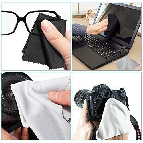 20 stuks brillendoekjes van microvezel voor brillen,brillenpoetsdoeken, microvezeldoeken, ebruikt voor het reinigen van… - Image 7