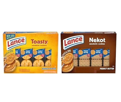 Lance Toasty Peanut Butter Sandwich Crackers and Lance Nekot Peanut