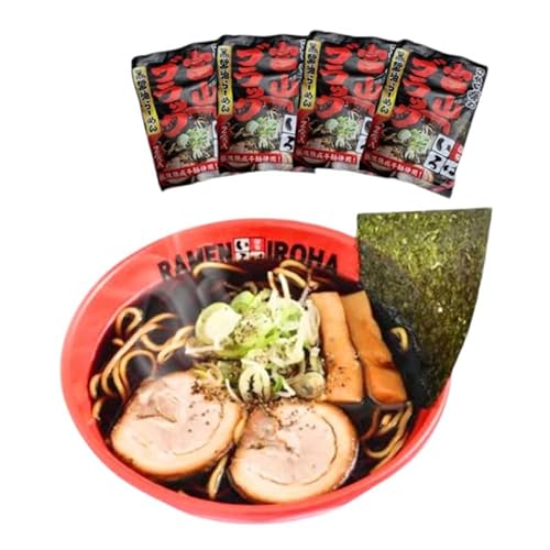 ラーメン 富山ブラック 麺家いろは8食セット