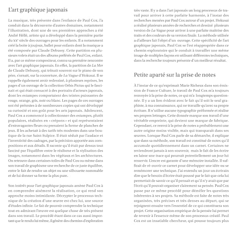Conversation avec Paul Cox monographie graphisme et illustration - 7