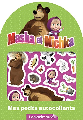 Masha et Michka - Mes petits autocollants - Animaux (French Edition) Masha et Michka - Mes petits autocollants - Animaux (French Edition)