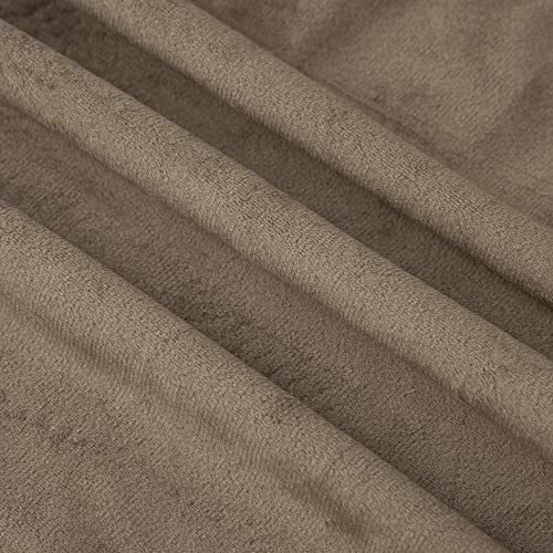 Madizz Set Of 2 Super Soft Velvet Decorative Throw Pillow Covers 12X20 Inch Brown Rectangular With Fringe Luxury Style Cushion Case Pillow Shell For Sofa Bedroom #TOP3