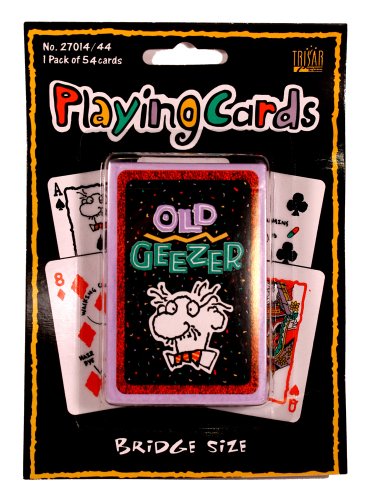Party America Old Geezer Playing Cards