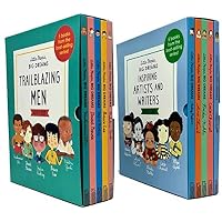 Little People, Big Dreams Trailblazing Men and Inspiring Artists And Writers 10 Books Collection Box Gift Set