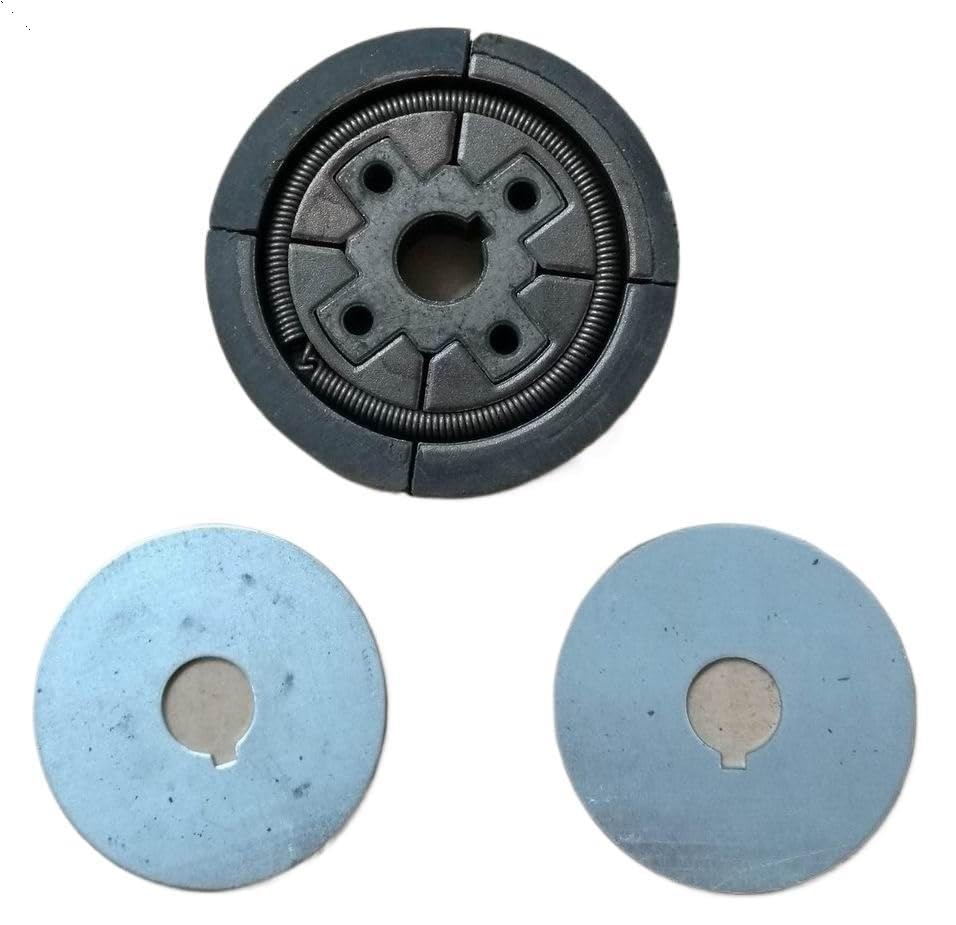 4 Pieces 80mm OD 15mm ID Clutch Compatible with EH12 Model Friction Discs