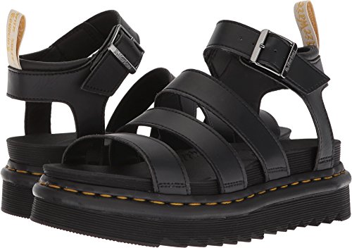 Dr. Martens Unisex-Adult V Blaire, Black Felix Rub Off, 8, Man Made