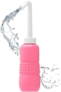ToSSme 450ml Portable Bidet, Personal Bidet Handheld Sprayer,Pregnant Women Cleansing, Postpartum Clean, Handheld Travel Bidet with Dust Cap