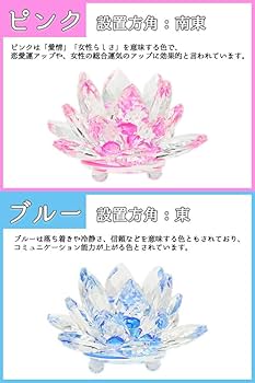 Amazon.co.jp: Merucy 5カラー 蓮の花 サンキャッチャー ハス
