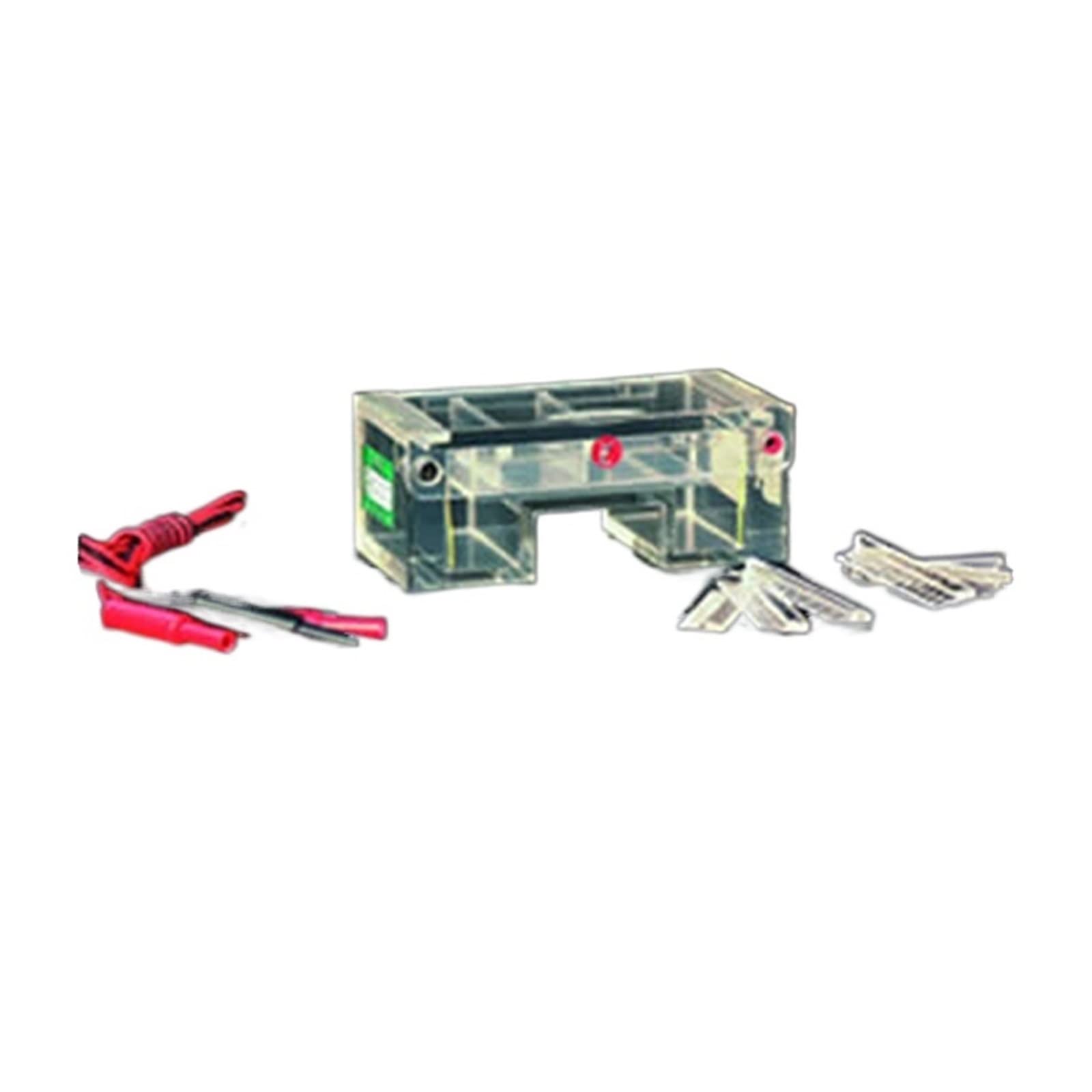 Gelelektrophoresesystem, Elektrophoresegerät, DYCP-31C Agarose Horizontales Elektrophorese-Instrument Elektrophorese-Tank Nukleinsäure-Elektrophorese-Instrument für Klassenzimmer und kleine Labore