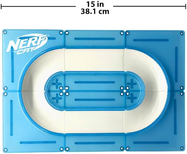 Nerf Turbo Track Vertical Set Cat Toy with 4 Balls Large