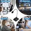 Cyrank Gooseneck Condenser Microphone, 6.35mm Gooseneck Microphone Desk Microphone Wired Microphone Podium Microphones Desktop Paging Mic Corded Voice Mic for Meetings Lectures #3