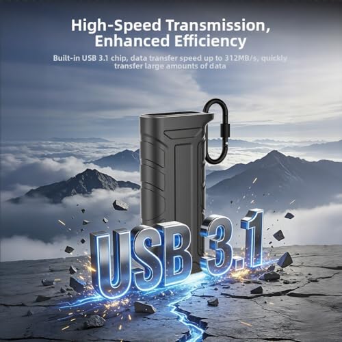 Porte-carte mémoire boîtier ABS étanche pour SD et TF - 4