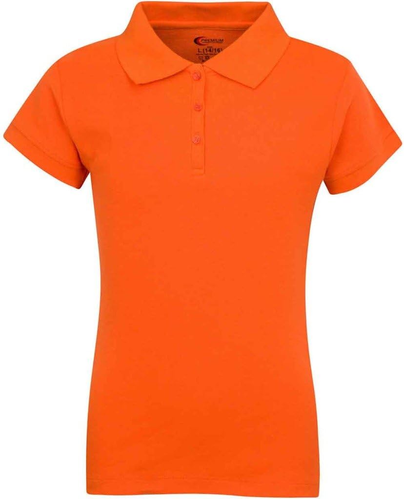 Premium Wear Girls Short Sleeve Polo Shirts