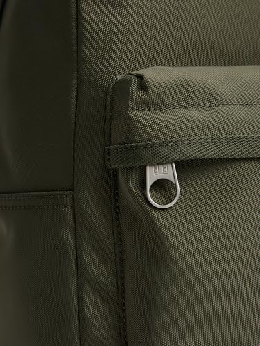 Image of Tommy Jeans Mens Essential Daily Dome Backpack, Pewter Green