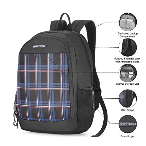 Image of Tommy Hilfiger 19.53 Ltrs Navy Laptop Backpack (TH /BIKDD08HAR)