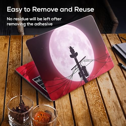 Image of Full Body Laptop Skin Bubble-Free| Laminated| Removable| HD Quality Sticker for Laptops Upto 15.6 Inches Compatible with Hp /Dell /Acer /Lenovo /Asus etc.(Naruto-212)