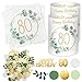 20 Stück Servietten 80 Geburtstag+ 12 Stück Windlicht Tischdeko 80 Geburtstag + 100 Stück Konfetti 80 Geburtstag Deko Grün, Eukalyptus Tisch Deko 80 Jahre, Geschenke zum 80 Geburtstag Frau Mann Kerzenleuchter,deko günstig Kaufen-20 Stück Servietten 80 Geburtstag+ 12 Stück Windlicht Tischdeko 80 Geburtstag + 100 Stück Konfetti 80 Geburtstag Deko Grün, Eukalyptus Tisch Deko 80 Jahre, Geschenke zum 80 Geburtstag Frau Mann