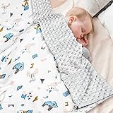 【Das Originelle Geschenk】Y-home babydecke baumwolle ist mit kindlichen naturmustern auf der vorderseite gefüllt und farbenfroh, babydecke baumwolle 100% rückseite ist angehoben vliespartikel, die effektiv beruhigen baby zu stimulieren babys tastsinn kann. Die Y-home baby blanket ist das perfekte geschenk für das neugeborene baby Ihrer besten Freundin.