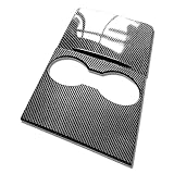 Fit 2021-2023 Tesla Model 3 Console Box Cover Gloss Carbon Fiber Print