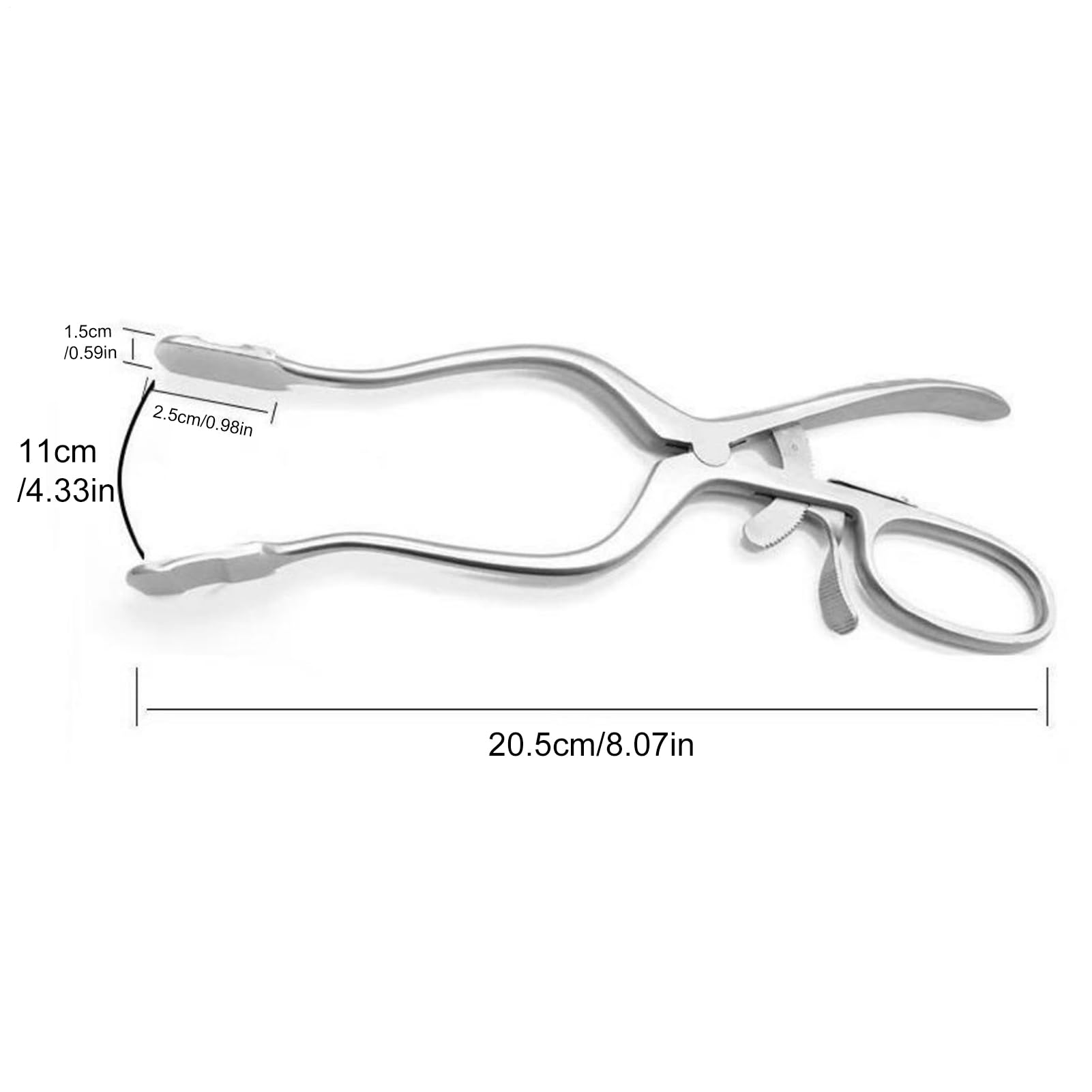 Fish Grabber - Pinza da Pesca Multifunzione in Acciaio Inossidabile | morsetto leggero e portatile per una presa sicura, design galleggiante per molo d'acqua e salata, fiume, lago, torrente