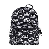 Cute 10 inch mini pack bag backpack for grils children and adult (eyes)