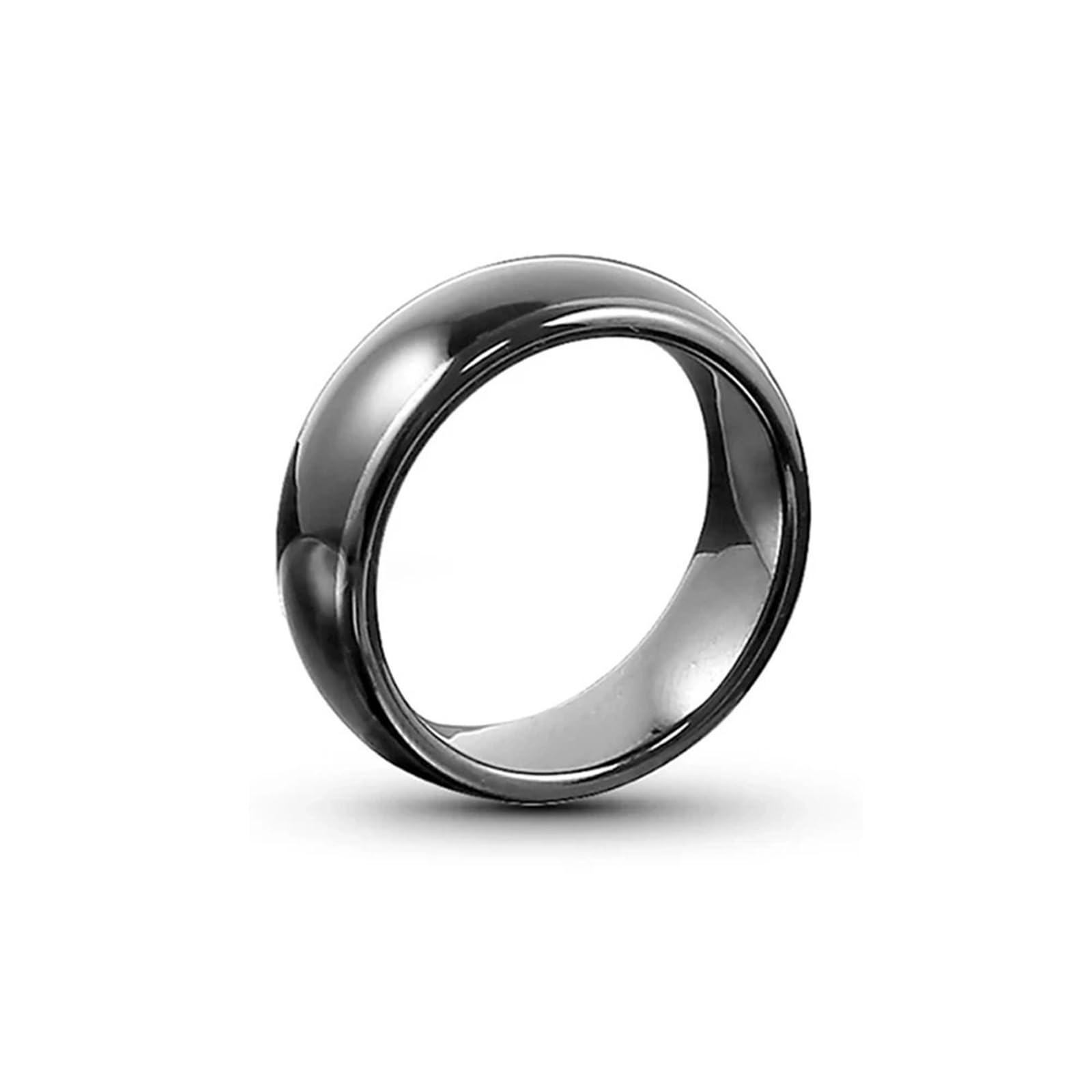 MIELEU RFID T5577 CUID Rewritable Ic/Id Smart Chip Ring Keyfob 125khz Duplicator Token 13.56mhz Copier Badge NFC Changeable Magic Tag(IC Ring-63MM)