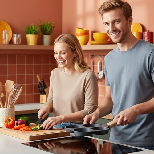 Poêle à œufs antiadhésive pour éviter les aliments mélangés - 3