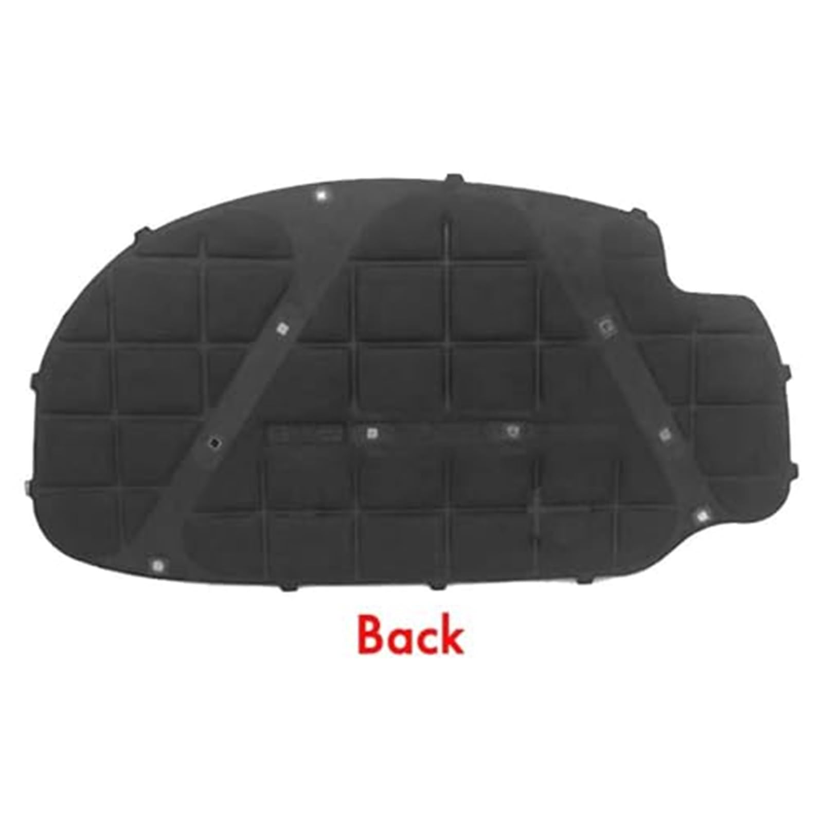 For VW, Golf, 5, Jetta, 3 Cubierta insonorizante de algodón con Aislamiento térmico for capó de Motor de automóvil Almohadilla de algodón Aislante para el Motor del capó Delantero