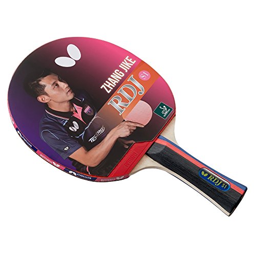 Butterfly RDJ S1 Table Tennis Racket – ITTF Approved Butterfly Ping Pong Paddle