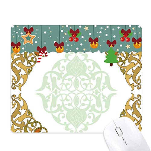 Tapis de souris de jeu en caoutchouc antidérapant et motif baroque
