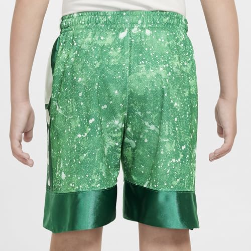 Nike Elite 23 Big Kids' (Boys') Dri-FIT Basketball Shorts (Malachite/White, FZ5260-365) Size Medium3