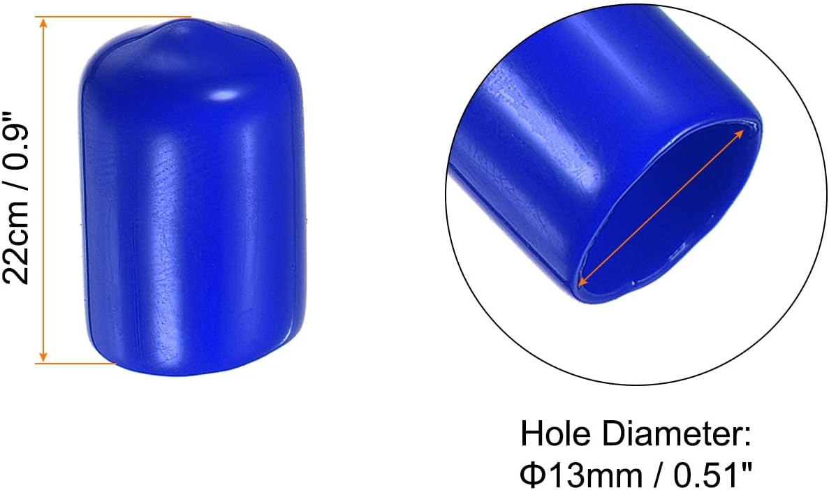 PATIKIL Pool Tip Cover Billiard Cue Tip Protector Rubber Pool Cue Tips Head Tool Snooker Accessory for Billiard Club