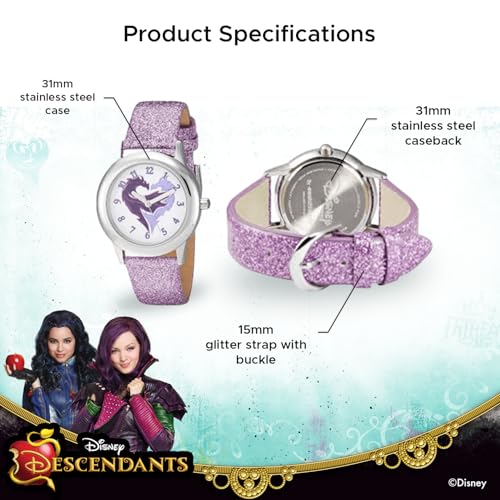 Reloj Disney WDS000368 infantil analógico con correa ajustable 3