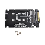 NFHK SFF-8639 NVME U.2 to Combo NGFF M.2 M-Key SATA PCIe SSD Adapter for Mainboard Replace SSD 750 p3600 p3700