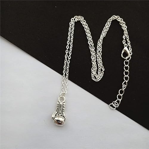 Miniatura 2 de Lindo collar de guante de boxeo 3D para hombre y mujer, amante del deporte, joyería con encanto