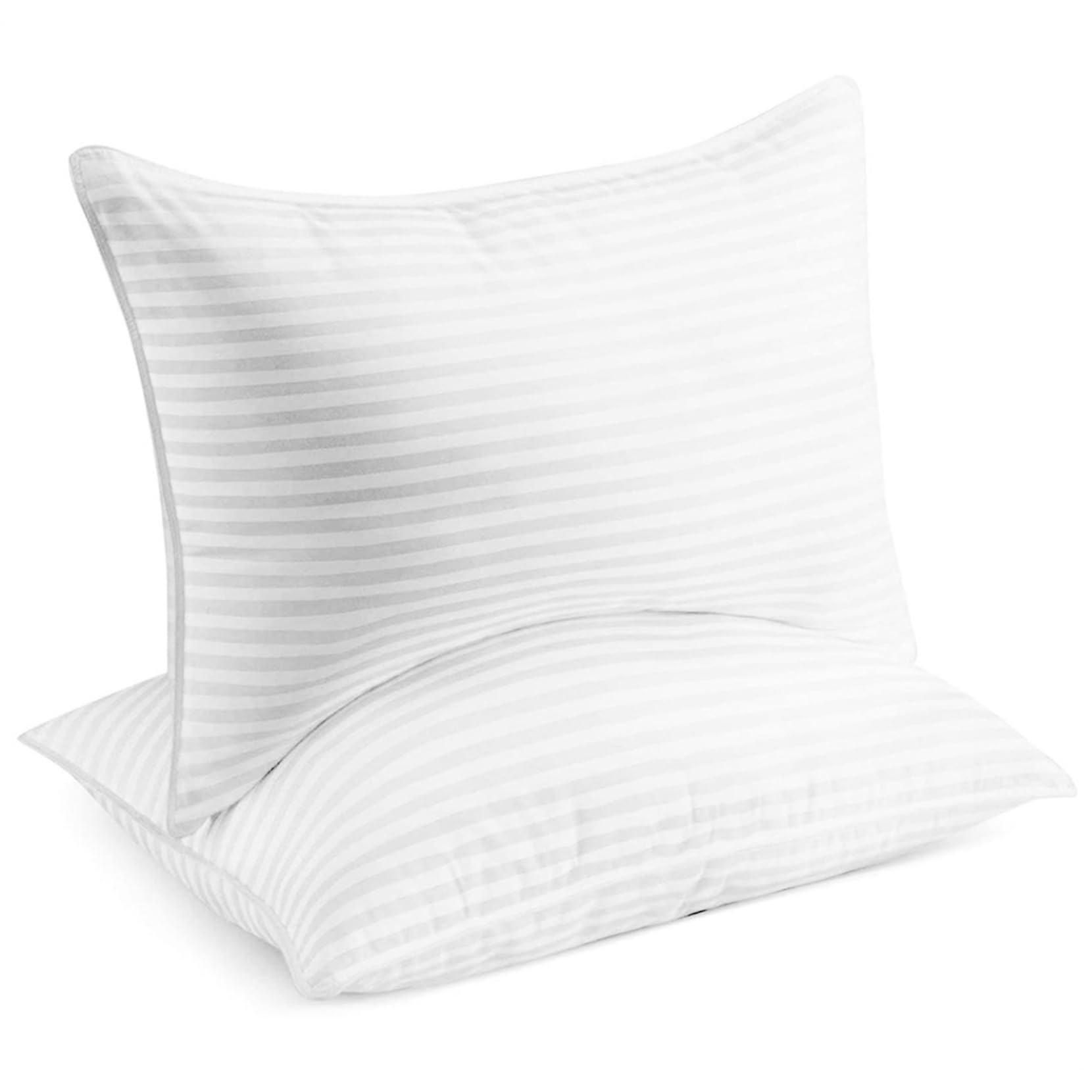 Oreillers de lit lot de 2 lavables standard pour tout type de dormeur