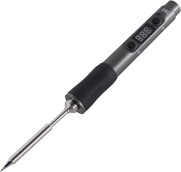 Electric Soldering Iron, SEQURE D60B Pro Portable Soldering Kit, Support PD 3.0, Auto Sleep & Shutoff, XT60 Cable, 19V Power Adapter, Digital Adjustable Temperature Welding Tool - TS B2