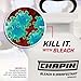 Chapin 20075 Disinfectant Bleach Sprayer, 1 Gallon, Made in The USA, Adjustable Cone Nozzle, Compatible with Bleach Solutions and Fungicides, Translucent White